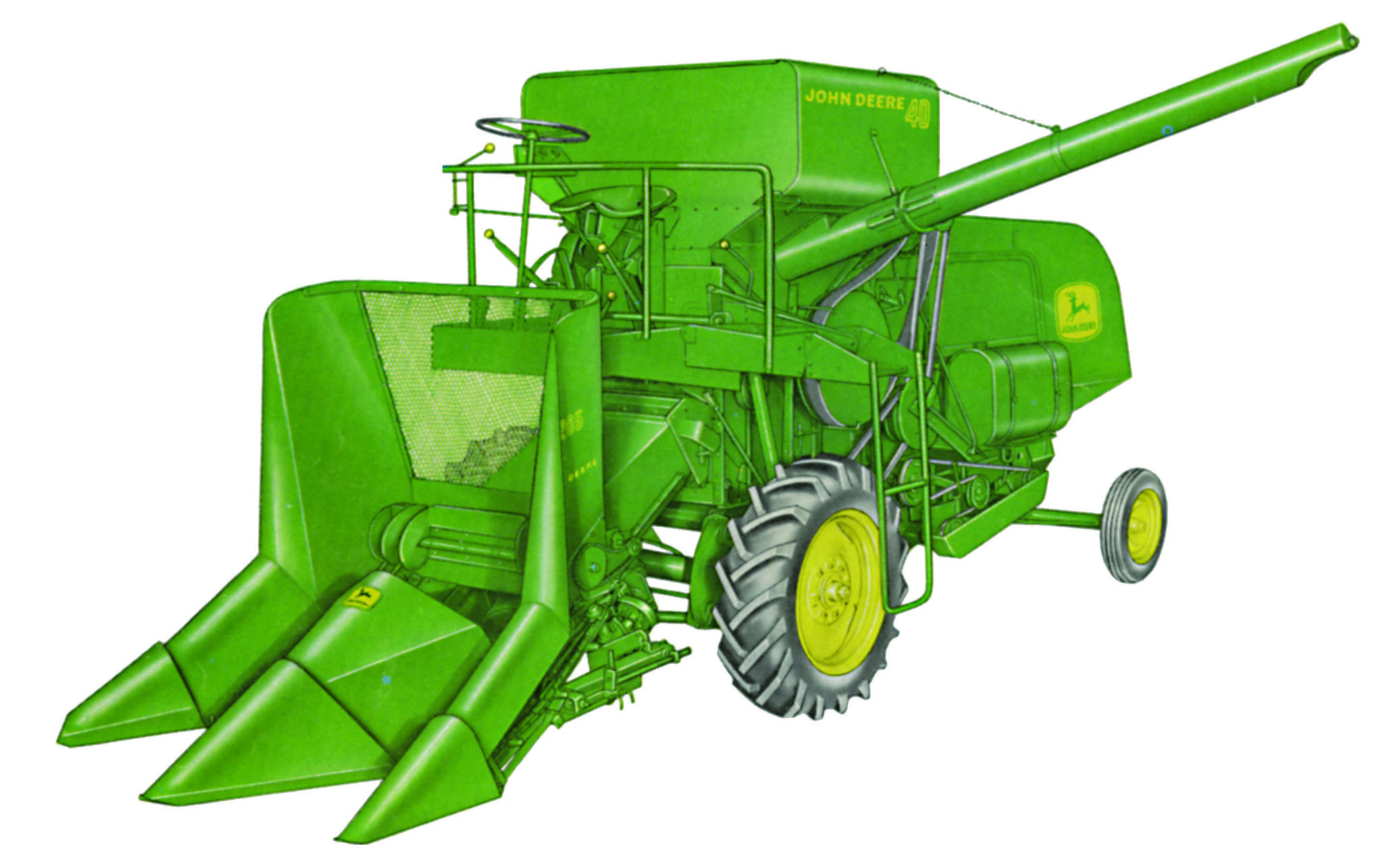 Details about   John Deere Operator's Manual 205 Corn Attachment for the 40 Combine 205-101 