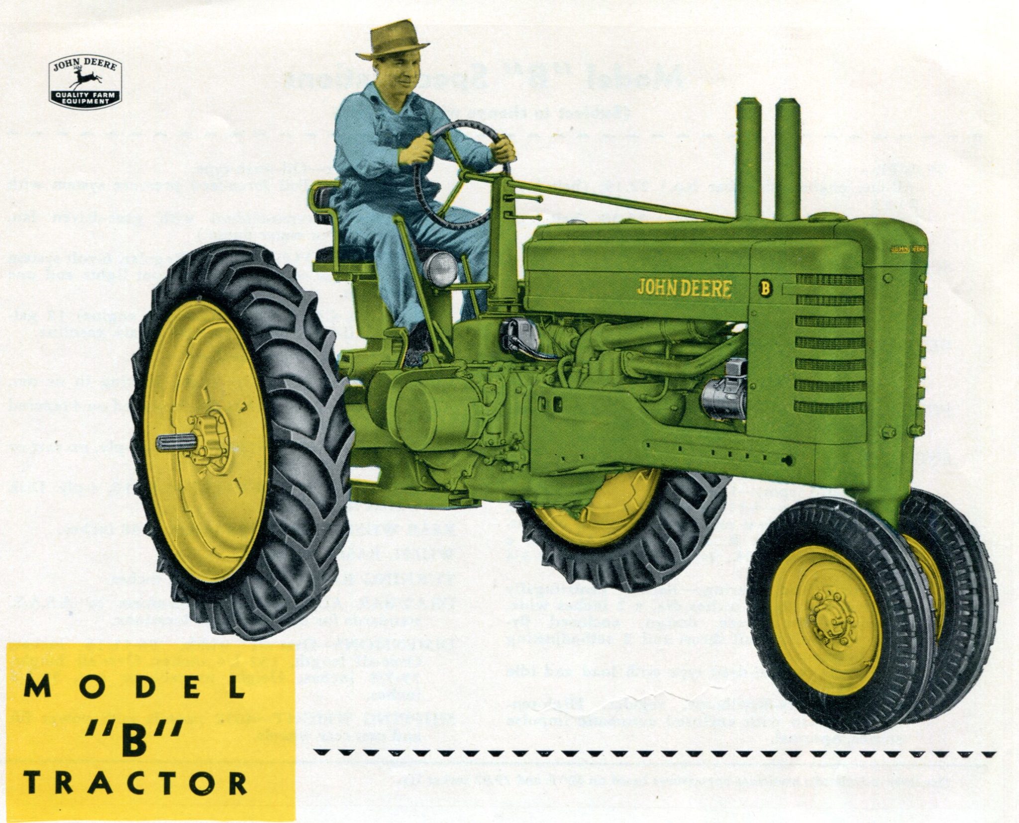 John Deere 2 Cylinder Lawn Tractors