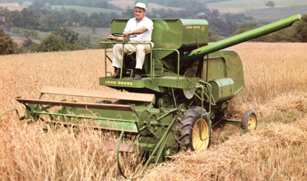 The Smallest Combines of the 1960s. Green Magazine