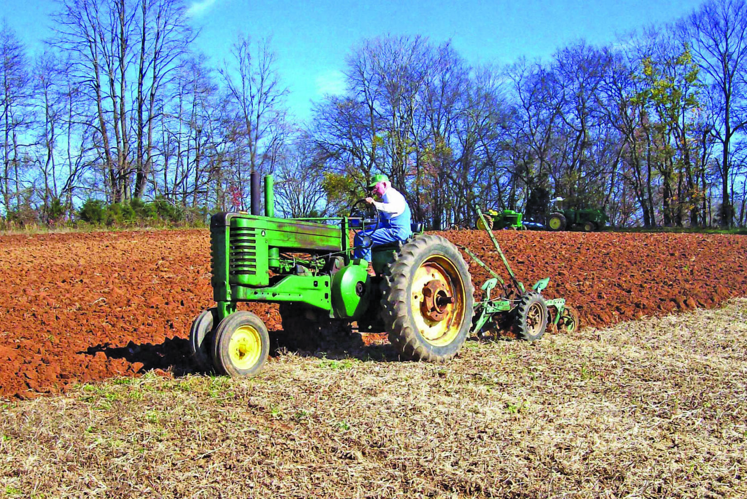 Orange Silicone! Secret ingredient to tractor repair. - Green Magazine