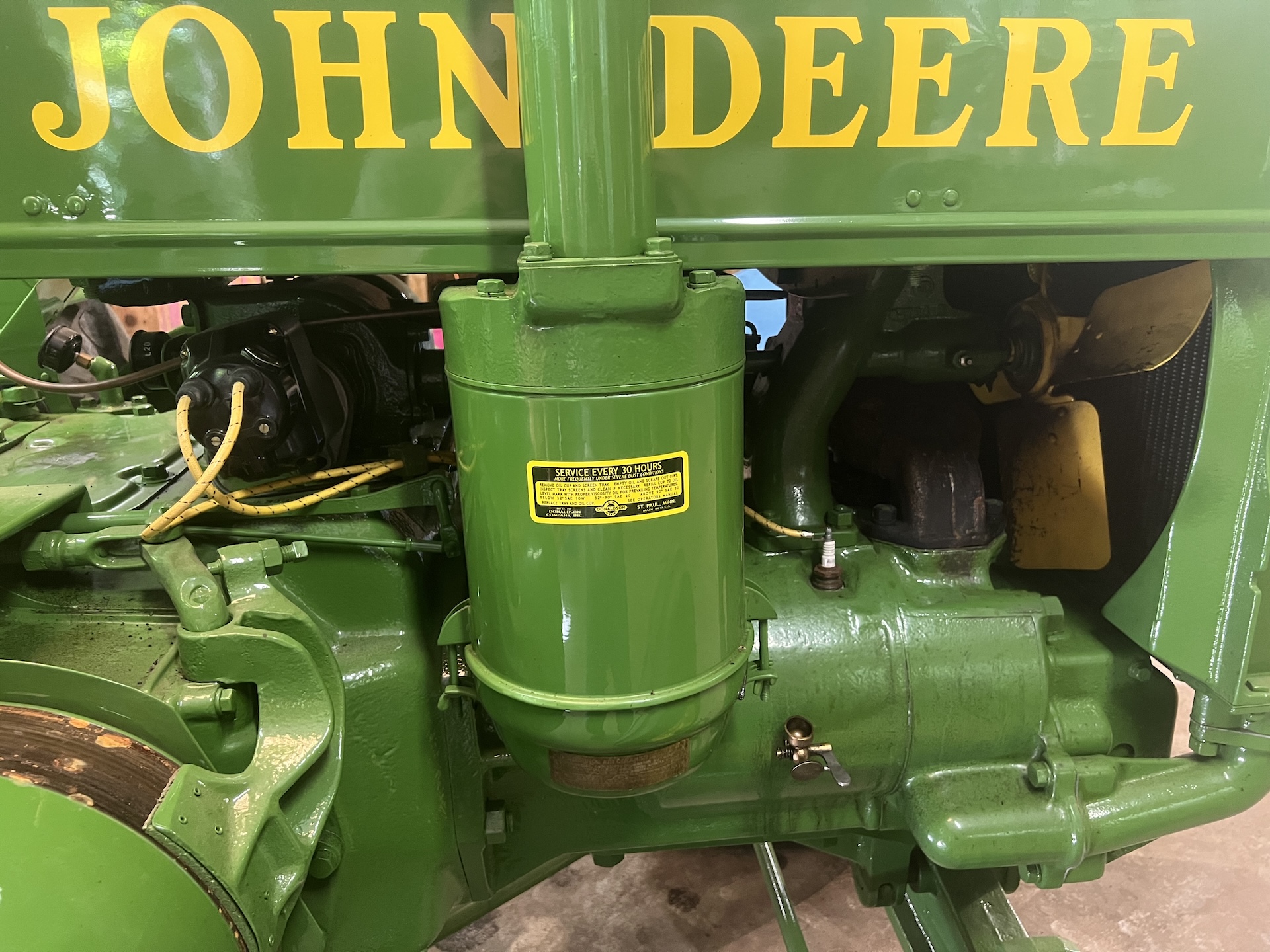 Museum Quality 1937 Model D John Deere - Green Magazine